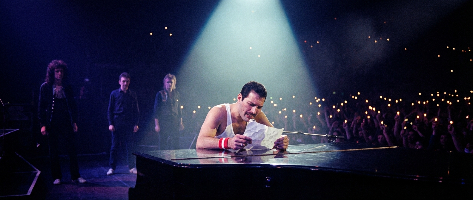 Queen спели Imagine после убийства Леннона: Фредди Меркьюри читал слова с листка бумаги